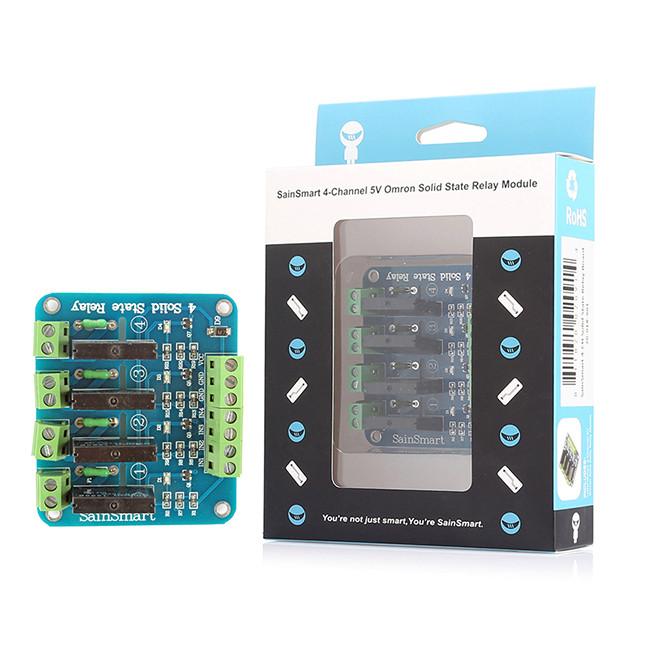 [discontinued] 4-Channel 5V Solid State Relay Module
