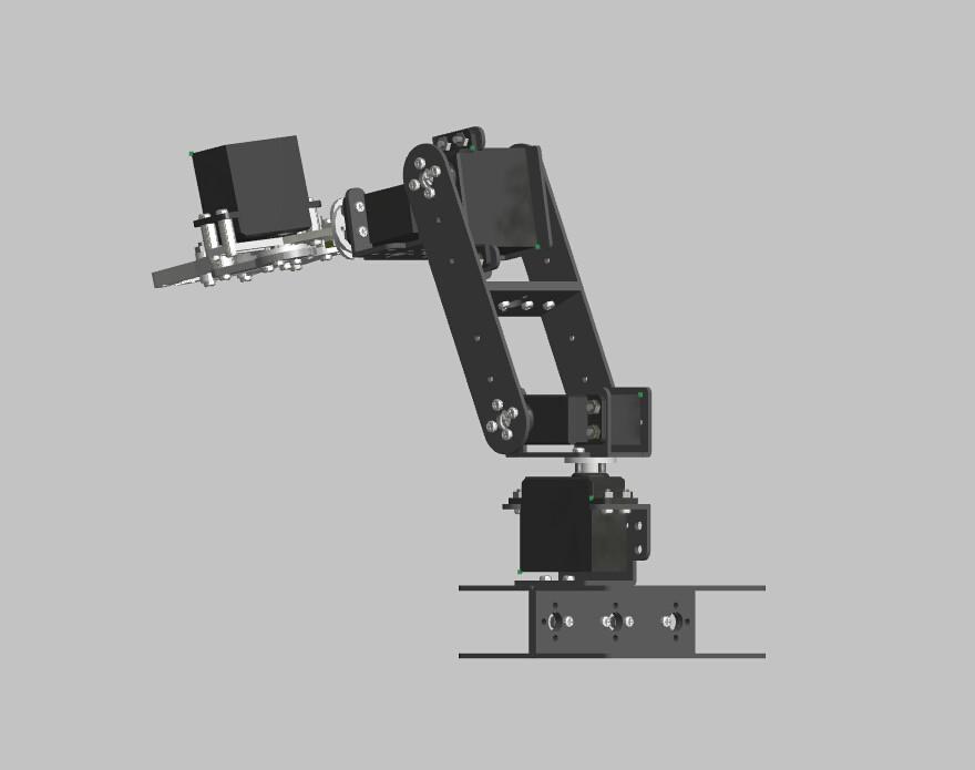 [discontinued] S5 5-Achsen Roboter Arm mit Servos