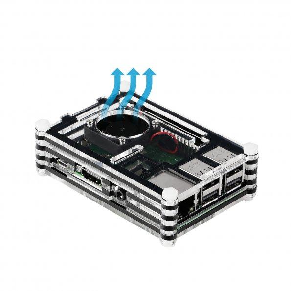 [discontinued] SainSmart Raspberry Pi Gehäuse mit Lüfter