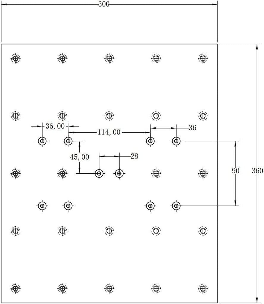 3018 Zubehür Upgrade Aluminium Arbeitsplatte 3040 Erweiterungssatz für CNC-Fräs-/Graviermaschine