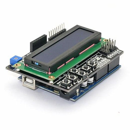 [discontinued] UNO + 1602 LCD Keypad Shield V3