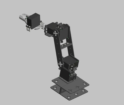 [discontinued] S5 5-Achsen Roboter Arm mit Servos