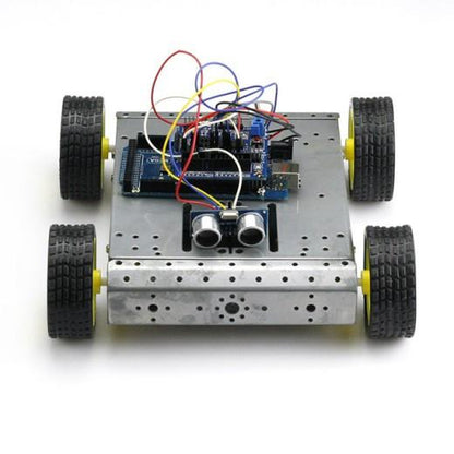 [discontinued] 4WD Robot Car Kit with Mega 2560