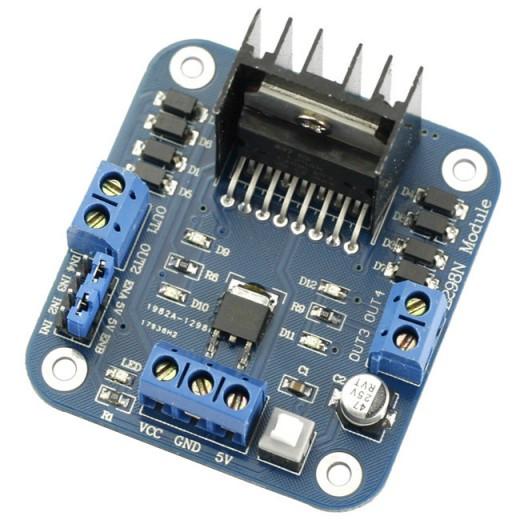 [discontinued] SainSmart L298N Dual H Bridge Stepper Motor Driver Controller Board Module for Arduino