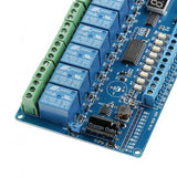 [discontinued] 4/8-Channel Multifunctional Programmable Relay Module