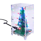 [discontinued] 3D Christmas Trees LED DIY Kit