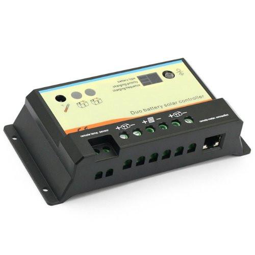 [discontinued] 10A Solar Dual Batterien Panel Controller Laderegler Regler 12/24V