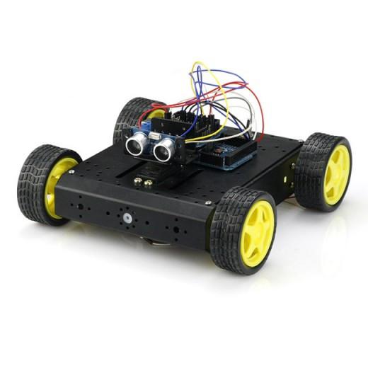 [discontinued] 4WD Robot Car Kit with Mega 2560