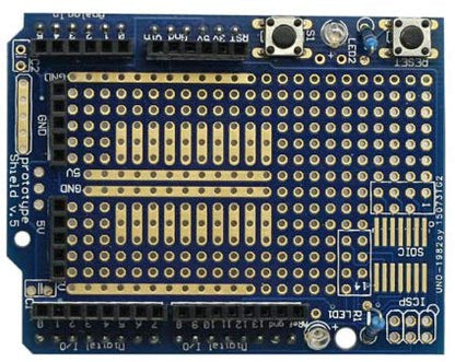 [discontinued] Arduino UNO + Prototype Shield+ L293D Motor Drive Shield