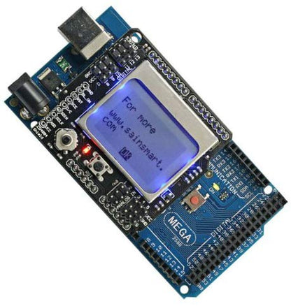 [discontinued] SainSmart MEGA 2560 Board + LCD4884-Shield