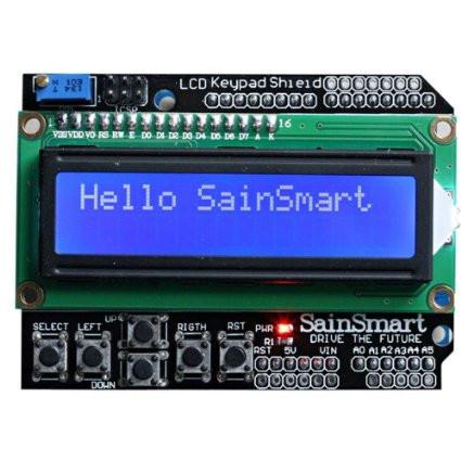 [discontinued] UNO+1602 LCD Keypad Shield