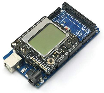 [discontinued] SainSmart MEGA 2560 Board + LCD4884-Shield
