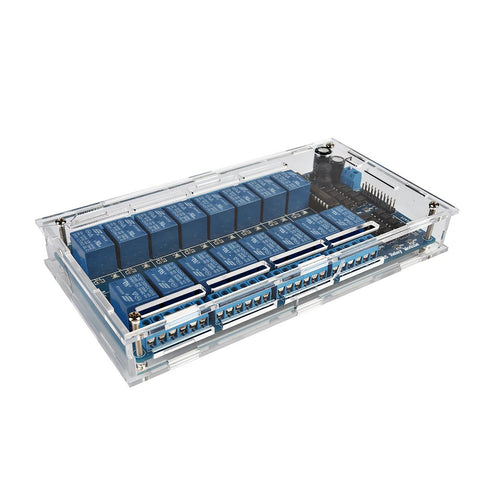 SainSmart 16-Kanal Relais mit Acrylic Gehäuse