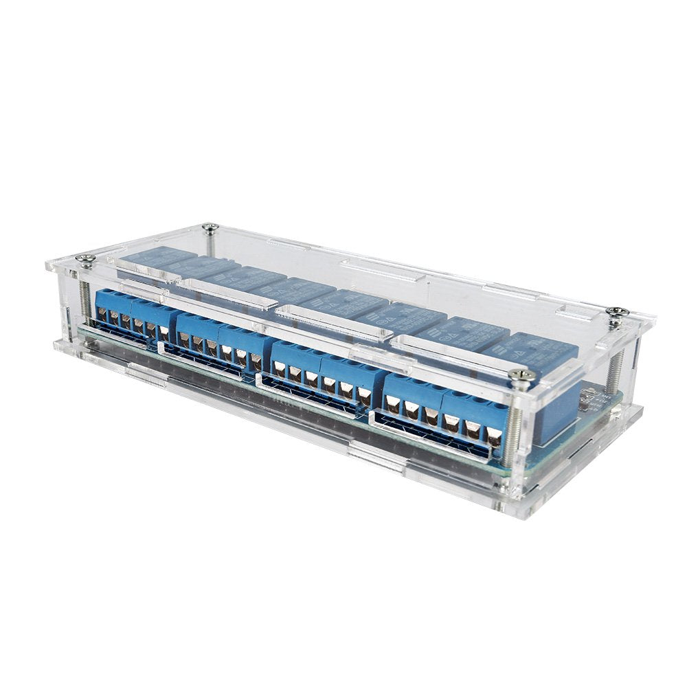 [discontinued] SainSmart 8-Kanal Relais mit Acrylic Gehäuse