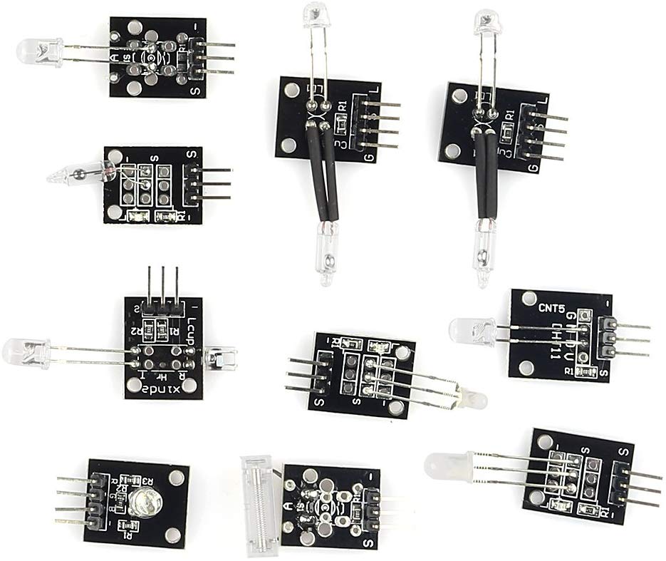 [discontinued] Arduino Mega2560 R3 ATmega2560-16AU2 + 37 in 1 Sensor Module Kit