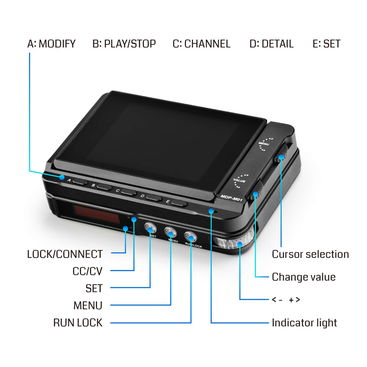 [discontinued] SainSmart MDP-XP Digital Linear Power Supply Set