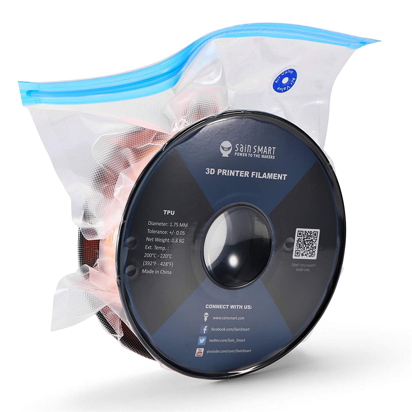 [discontinued] eVacuum Vakuumbeutel Aufbewahrungsbeutel für 3D-Drucker-Filament