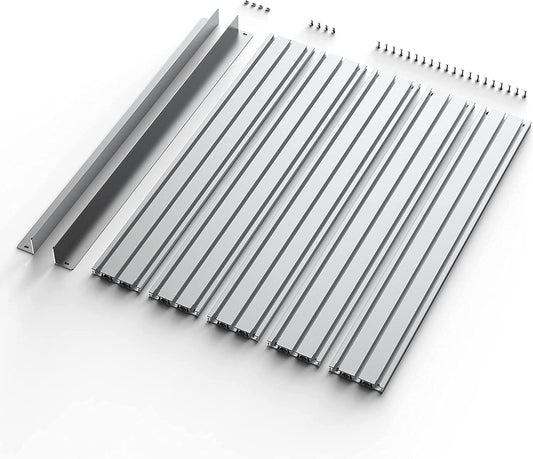 T-Nutentisch 6060 Erweiterung Aluminium Arbeitsplatte für CNC-Fräsmaschine PROVerXL 4030 XY-Achsen Erweiterungssatz