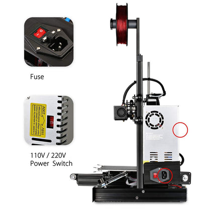 [discontinued] SainSmart x Creality Ender-3 3D Drucker V-Slot Prusa i3