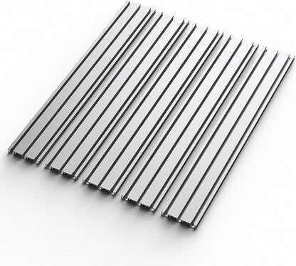 T-Nutentisch 6060 Erweiterung Aluminium Arbeitsplatte für CNC-Fräsmaschine PROVerXL 4030 XY-Achsen Erweiterungssatz