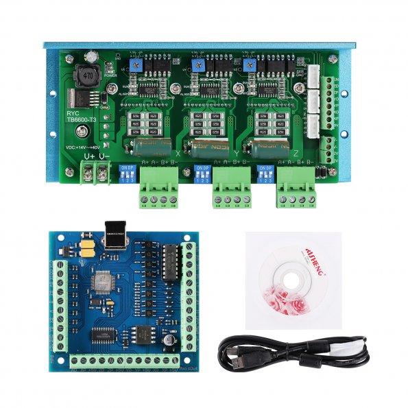 [discontinued] CNC TB6600 3-Axis Stepper Motor Driver Board Kit