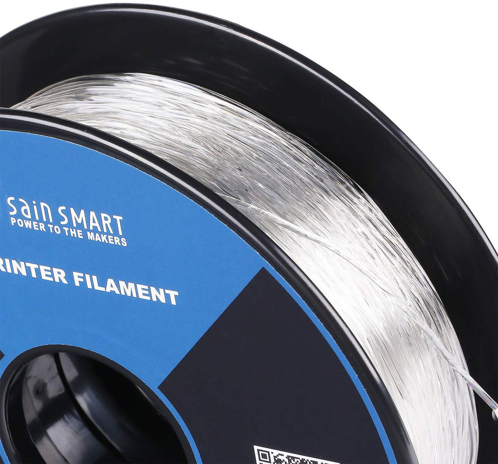 SainSmart TPU 3D Drucker Filament, 1.75 mm, 0.8 kg (Transparent)
