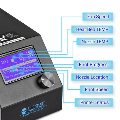 [discontinued] SainSmart x Creality CR-10S 3D-Drucker Vormontiert