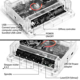 Genmitsu Controller Board (GRBL) mit ABS-Gehäuse und eingebautem Lüfter für Fräs-/Graviermaschine CNC 1810-PRO/3018/3018-PRO