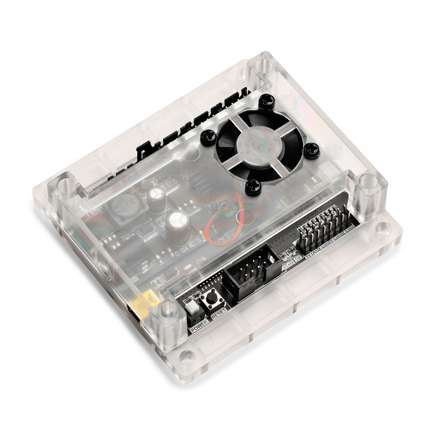 Genmitsu Controller Board (GRBL) mit ABS-Gehäuse und eingebautem Lüfter für Fräs-/Graviermaschine CNC 1810-PRO/3018/3018-PRO