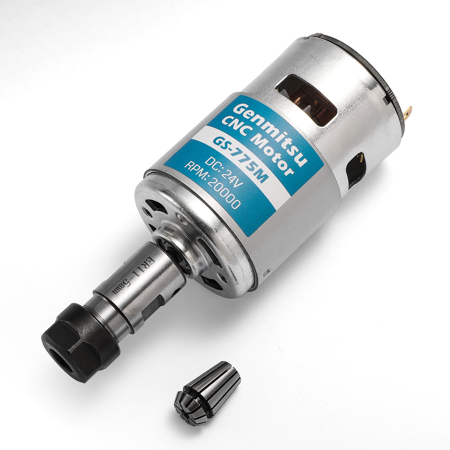 Genmitsu GS-775M 775 CNC-Spindelmotor mit ER11 Spannzangensatz