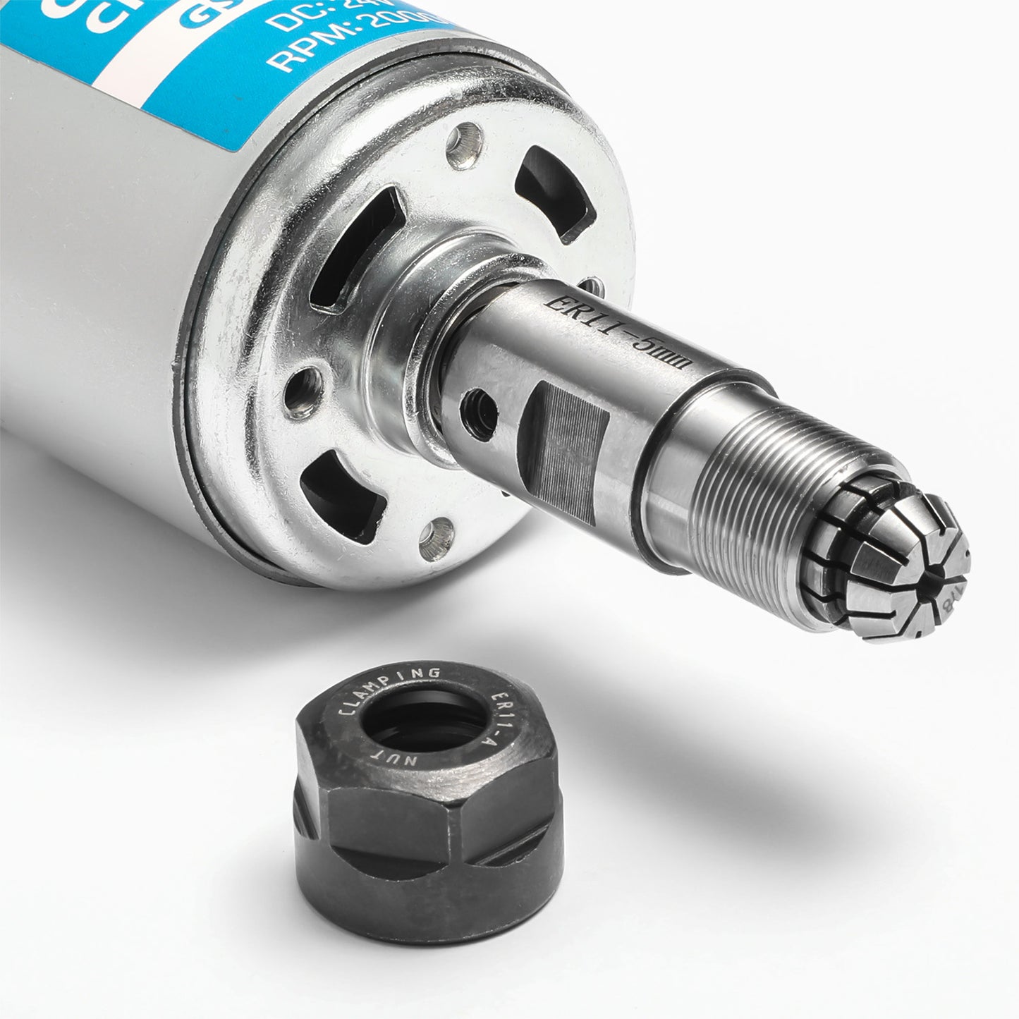 Genmitsu GS-775M 775 CNC-Spindelmotor mit ER11 Spannzangensatz