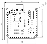 4-Achsen CNC Mach3 USB Motion Controller Board