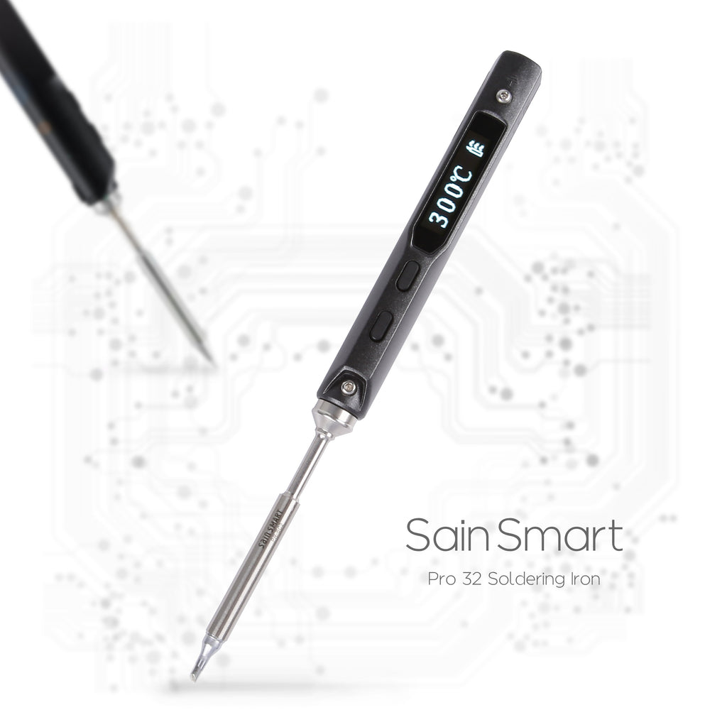 [discontinued] SainSmart ToolPAC PRO32 TS100 Digital Lötkolben