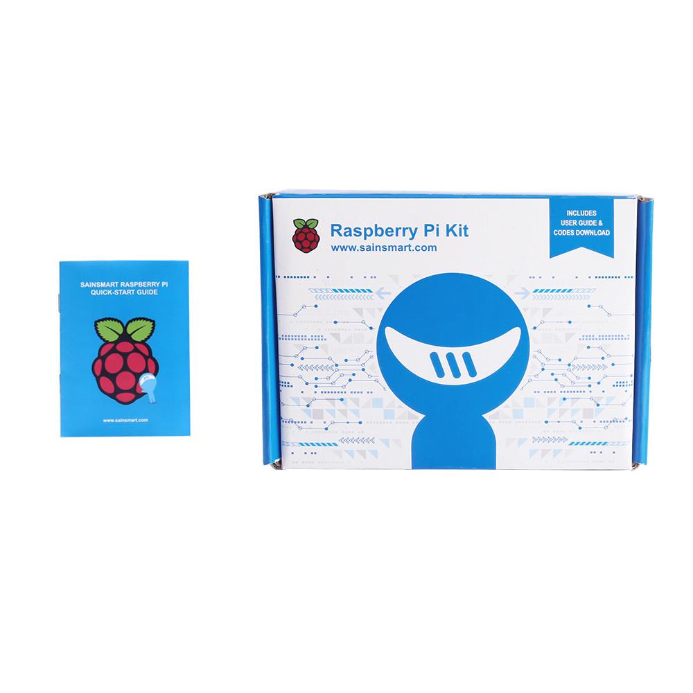 [discontinued] Basic Kit for Raspberry pi 3 model B: 3x Heat Sinks + USB Power Supply (UL Listed) Tutorials&Codes