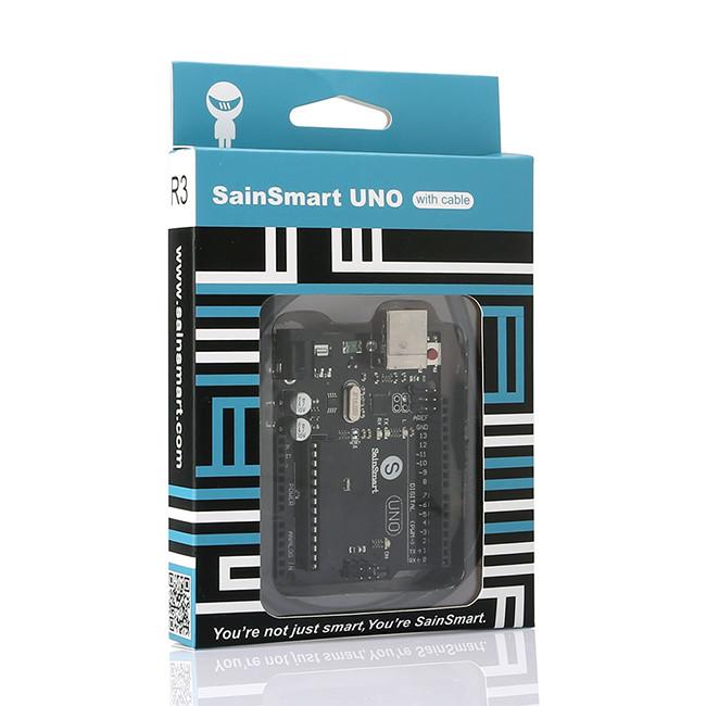 [discontinued] 2 PCS SainSmart UNO R3 ATmega328P Development Board Compatible With Arduino UNO R3 DE Stock