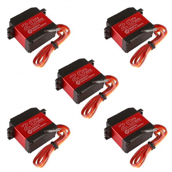 [discontinued] 20kg Waterproof Super Torque Metal Gear Digital Servo