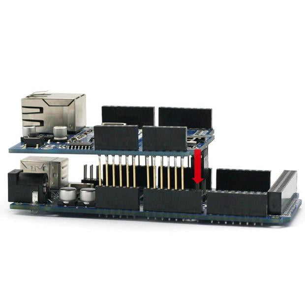 [discontinued] Mega2560+Ethernet Shield Kit for Arduino ATMEGA8U2 W5100, [Final Sale]