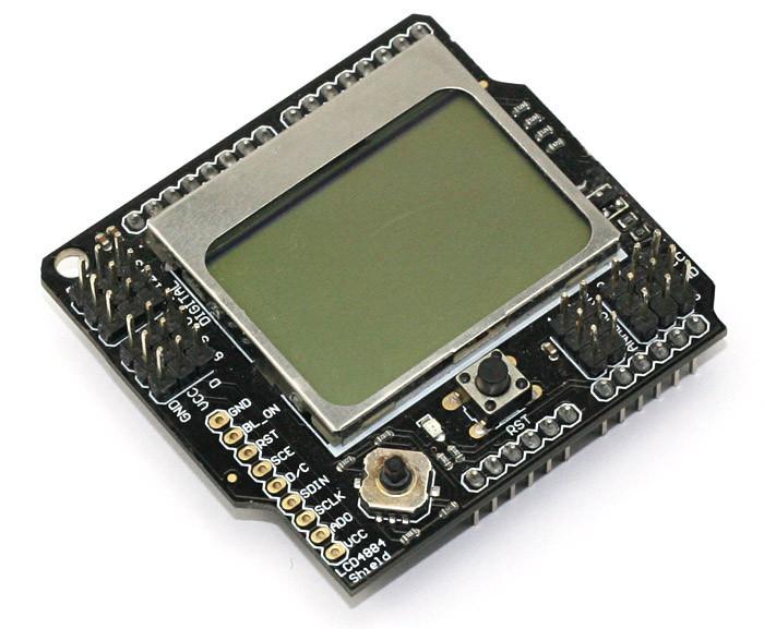 [discontinued] LCD4884 For Arduino Duemilanove UNO Mega 2560 Mega 1280