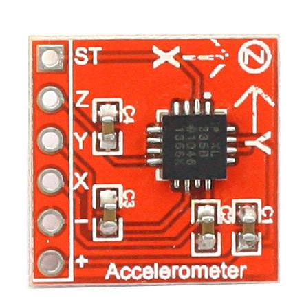 SainSmart ADXL335 Triple Axis Accelerometer Breakout Module for Arduino ...