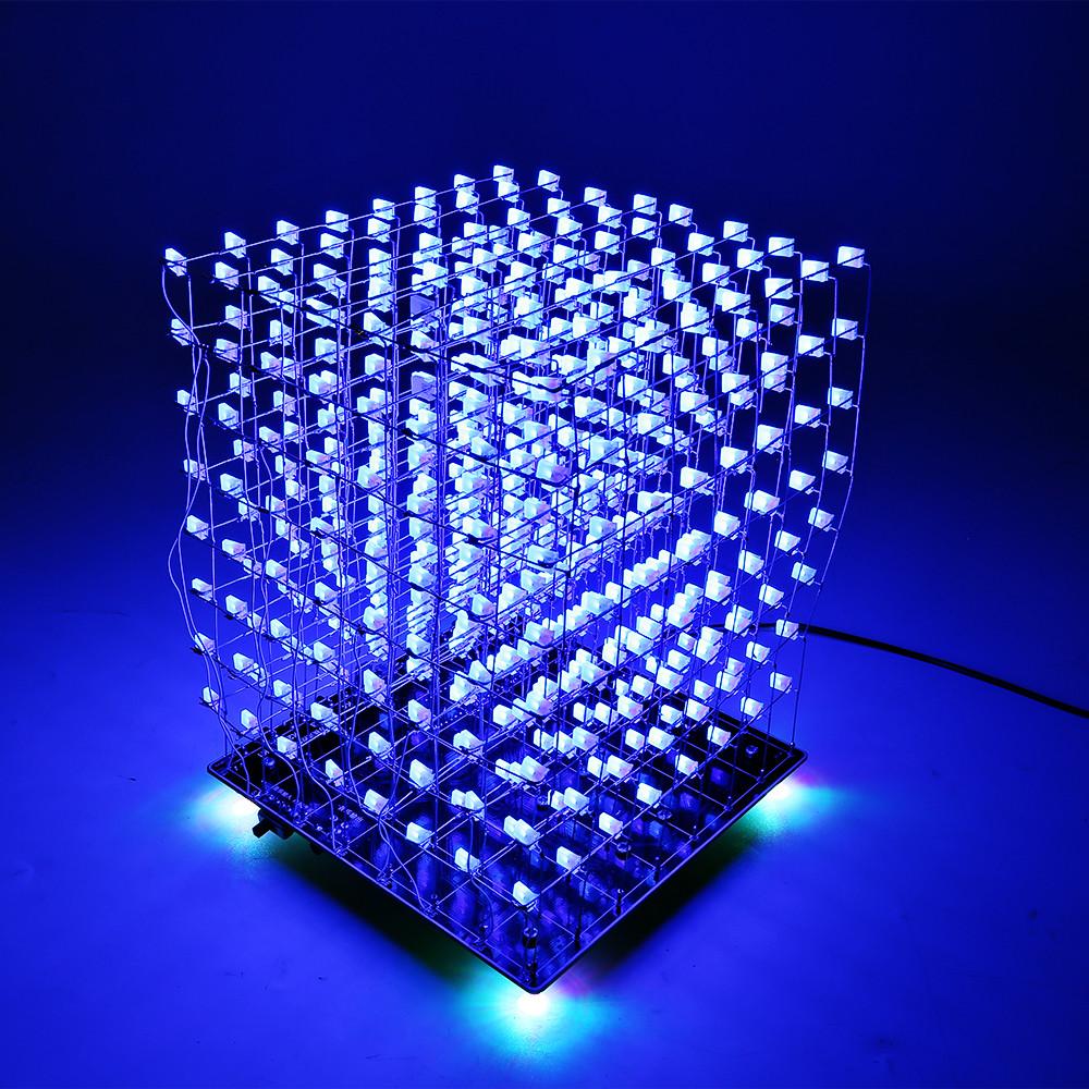 [discontinued] 3D LED Lampe Square DIY Kit