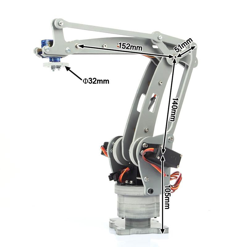 [discontinued] Sainsmart 4-Achsen vormontiert Roboterarm